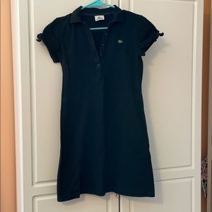 EUC Lacoste polo shirt dress